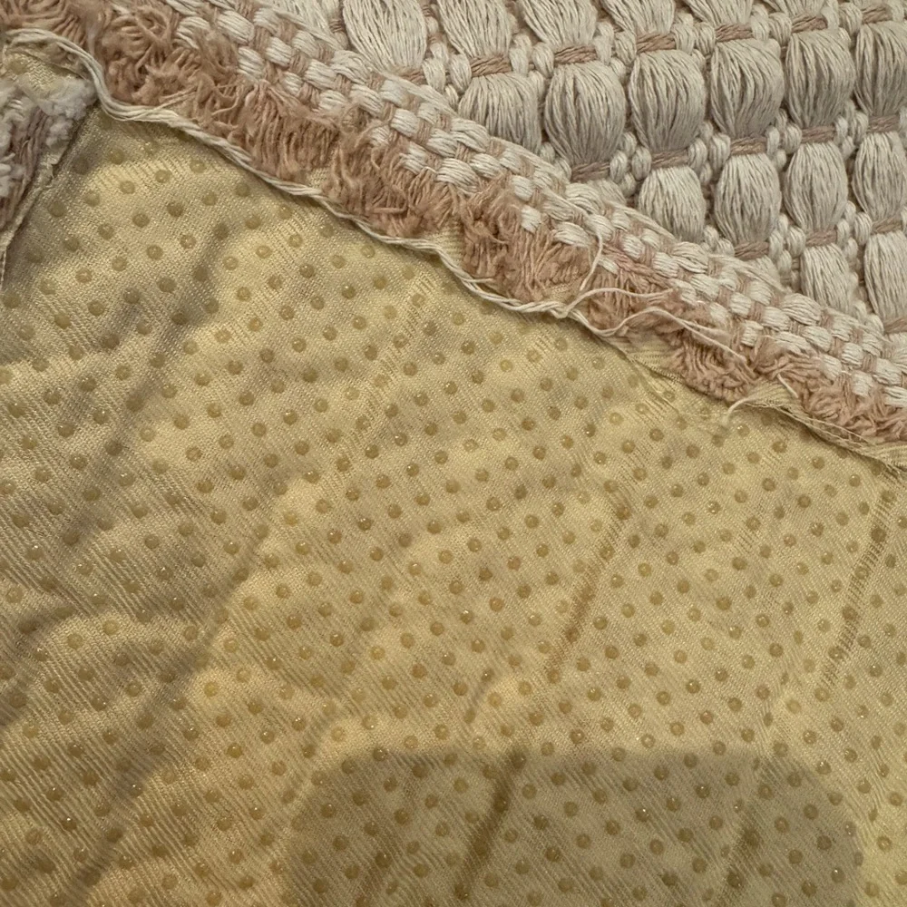 Elegant Cream Bath Mat Set of Two
